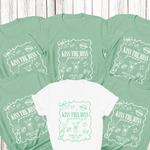 Load image into Gallery viewer, Kiss The Miss Goodbye Hen Party T-Shirt (Mint)