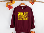 Load image into Gallery viewer, Girls Just Wanna Have Fundamental Human Rights Unisex Adult Sweatshirt