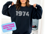 Load image into Gallery viewer, Custom Year Adult Unisex Crew Neck Sweatshirt