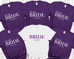 Load image into Gallery viewer, Personalised Bride Team Bride Hen Party T-Shirts