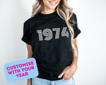 Load image into Gallery viewer, Custom Year Adult Unisex T-Shirt