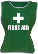 Load image into Gallery viewer, First Aid Adult Reflective Border Polyester Tabard