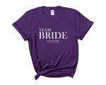 Load image into Gallery viewer, Personalised Bride Team Bride Hen Party T-Shirts