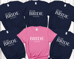 Load image into Gallery viewer, Personalised Bride Team Bride Hen Party T-Shirts D5