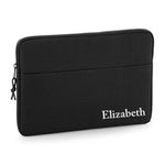 Load image into Gallery viewer, Personalised Name 13" or 15" Laptop Bag Script Text Corner Cas Text