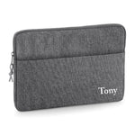 Load image into Gallery viewer, Personalised Name 13" or 15" Laptop Bag Script Text Corner Cas Text