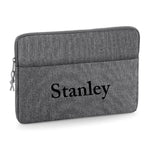 Load image into Gallery viewer, Personalised Name 13" or 15" Laptop Bag Cas Text Middle