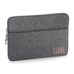 Load image into Gallery viewer, Personalised Name 13" or 15" Laptop Bag Ama Corner Text