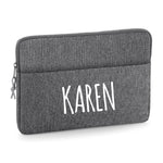 Load image into Gallery viewer, Personalised Name 13" or 15" Laptop Bag Ama Text Middle