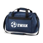Load image into Gallery viewer, Personalised Name Soccer Football Sports Holdall Bag