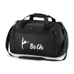Load image into Gallery viewer, Personalised Name Gymnast Dance Sports Holdall Bag