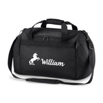 Load image into Gallery viewer, Personalised Name Unicorn Sports Holdall Bag