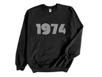 Load image into Gallery viewer, Custom Year Adult Unisex Crew Neck Sweatshirt