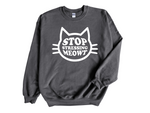 Load image into Gallery viewer, Stop Stressing Meowt Adult Unisex Sweatshirt