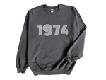 Load image into Gallery viewer, Custom Year Adult Unisex Crew Neck Sweatshirt