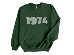 Load image into Gallery viewer, Custom Year Adult Unisex Crew Neck Sweatshirt