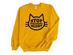 Load image into Gallery viewer, Stop Stressing Meowt Adult Unisex Sweatshirt