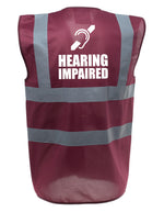Load image into Gallery viewer, Hearing Impaired Enhanced Visibility Vest