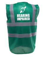 Load image into Gallery viewer, Hearing Impaired Enhanced Visibility Vest