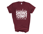 Load image into Gallery viewer, Murder Shows And Comfy Clothes Adult Unisex T-Shirt