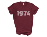 Load image into Gallery viewer, Custom Year Adult Unisex T-Shirt