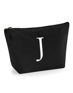 Load image into Gallery viewer, Personalised Make Up Cosmetic Wash Bag ANY INITIAL