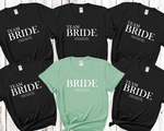 Load image into Gallery viewer, Personalised Bride Team Bride Hen Party T-Shirts D7