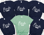 Load image into Gallery viewer, Bride Squad Bride Hen Party T-shirts D8