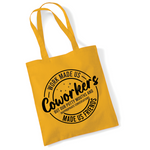 Load image into Gallery viewer, Coworker Funny Cotton Tote Bag