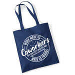 Load image into Gallery viewer, Coworker Funny Cotton Tote Bag