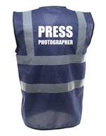Load image into Gallery viewer, Press Photographer Enhanced Visibility Vest
