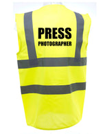 Load image into Gallery viewer, Press Photographer Enhanced Visibility Vest