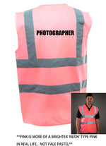 Load image into Gallery viewer, Photographer Enhanced Visibility Vest