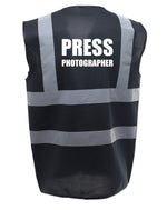 Load image into Gallery viewer, Press Photographer Enhanced Visibility Vest