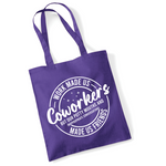 Load image into Gallery viewer, Coworker Funny Cotton Tote Bag