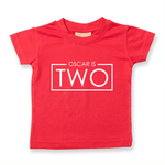 Load image into Gallery viewer, 2nd Birthday One Today Personalised Kids T-Shirt