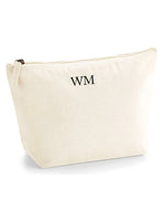 Load image into Gallery viewer, Personalised Monogram Initials Cosmetic Make Up Bag 540