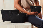 Load image into Gallery viewer, Personalised Monogram Initials Cosmetic Make Up Bag 540