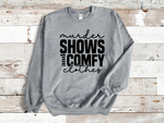 Load image into Gallery viewer, Murder Shows And Comfy Clothes Adult Unisex Sweatshirt