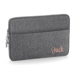 Load image into Gallery viewer, Personalised Name 13" or 15" Laptop Bag Script Text Corner Text