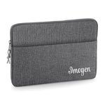Load image into Gallery viewer, Personalised Name 13" or 15" Laptop Bag Script Text Corner Text