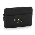 Load image into Gallery viewer, Personalised Name 13" or 15" Laptop Bag Script Text