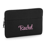 Load image into Gallery viewer, Personalised Name 13" or 15" Laptop Bag Script Text