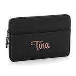 Load image into Gallery viewer, Personalised Name 13" or 15" Laptop Bag Script Text