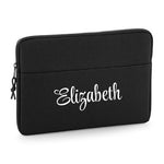 Load image into Gallery viewer, Personalised Name 13" or 15" Laptop Bag Script Text