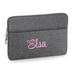 Load image into Gallery viewer, Personalised Name 13" or 15" Laptop Bag Script Text