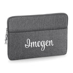 Load image into Gallery viewer, Personalised Name 13" or 15" Laptop Bag Script Text