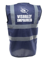 Load image into Gallery viewer, Visually Impaired Enhanced Visibility Vest