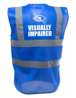 Load image into Gallery viewer, Visually Impaired Enhanced Visibility Vest