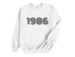 Load image into Gallery viewer, Custom Year Adult Unisex Crew Neck Sweatshirt